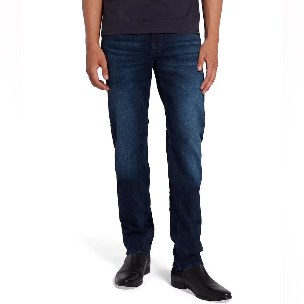 7 For All Mankind Men's Straight Jeans - Indigo